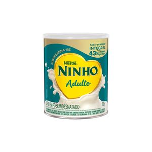 Leite em Pó Ninho Semi Desnatado Adulto Lata 350g