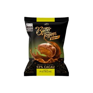 Balas Butter Toffees 53% Cacau Pistache 90g