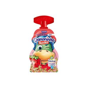 Petit Suisse Danoninho Bom Dia Integral Morango com Aveia Pouch 70g