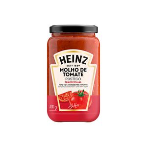 Molho Tomate Heinz Tradicional Vidro 320g