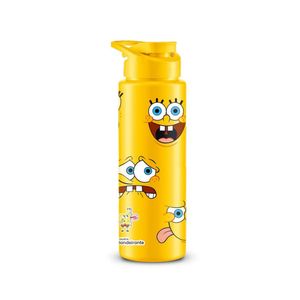 Squeeze Bandeirante Bob Esponja Amarelo 750ml un
