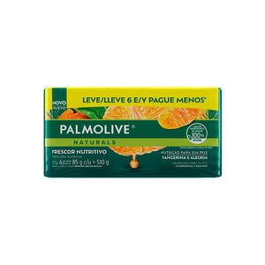 Sabonete Palmolive Naturals Tangerina e Alecrim Leve 6 Pague Menos com 85g