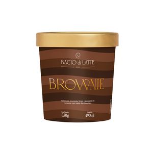 Sorvete Bacio Di Latte Brownie 490ml
