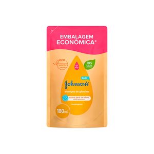 Shampoo Johnson's Baby Glicerina Refil 180ml