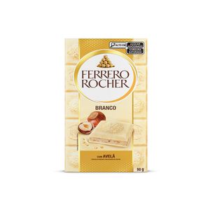 Chocolate Ferrero Rocher Tablete Branco 90g