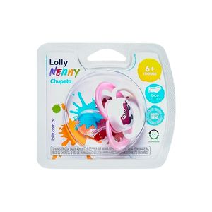 Chupeta Lolly Joy Silicone Fem T2 un