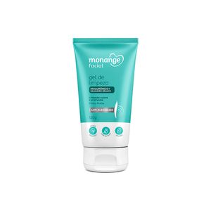 Gel Limpeza Facial Monange Anti-Oleosidade 120g