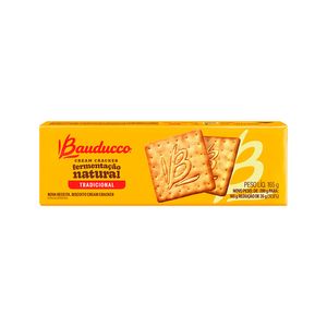 Biscoito Bauducco Fermentação Natural Cream Craker 165g