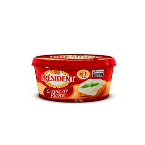 Creme Ricota President Tradicional 200g