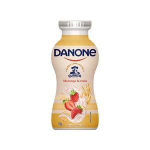 Iogurte Liquido Danone Quaker Morango & Aveia 170g