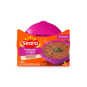 Panelinha Seara Caldo de Feijão com Bacon 300g