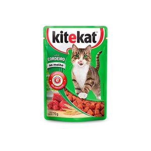 Alimento para Gatos Kitekat Cordeiro Sachê 70g