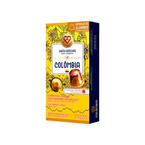 Café 3 Corações Especiais Colombia C/10 Capsulas 56g