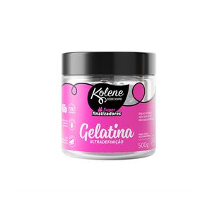 Gel Gelatina Kolene Superfinalizadores Rosa 500g