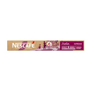 Café Nescafé Nespresso Índia com 10 Cápsulas 44g