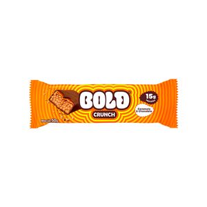 Barra Bold 15g Proteína Zero Açucar Crunch Caramelo e Chocolate 50g