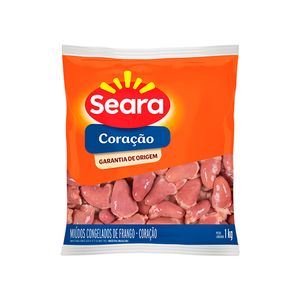 Coração de Frango Seara Congelado Pacote 1kg
