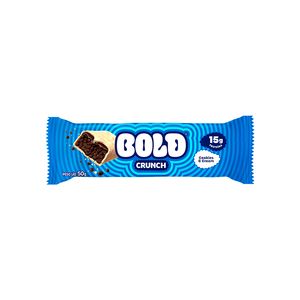 Barra Bold 15g Proteína Zero Açucar Crunch Cookies & Cream 50g