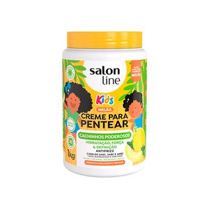 Creme Pentear Salon Line Cachinhos Brilhantes Melão 1kg