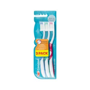 Escova Dental Condor Dynamic Macia Pack com 3un