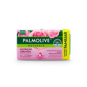 Sabonete Palmolive Naturals Hidrata e Perfuma Leite e Rosas 150g