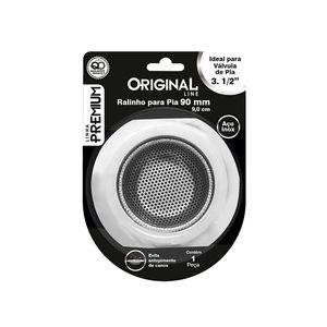 Ralo Original Line para Pia Premium Inox 90mm un
