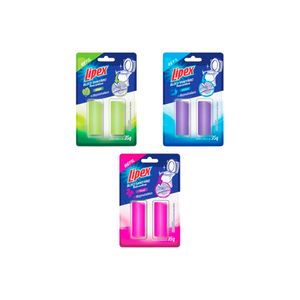 Bloco Sanitário Lipex com 2 Refil 35g