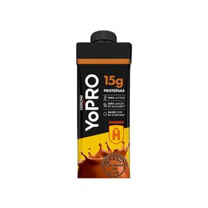 Bebida Lactea Danone Yopro Protein 15g Doce Leite Havanna 250ml