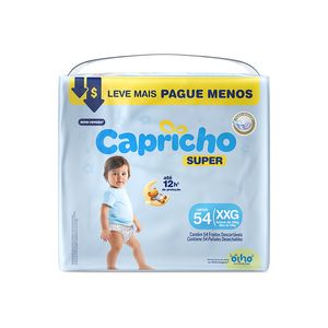 Fralda Capricho Super XXG 54un