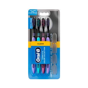 Escova Dental Oral B Color Complete Collection 4un