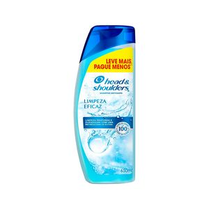 Shampoo para Cabelos Head & Shoulders Limpeza Eficaz Lv+ Pg- 650ml