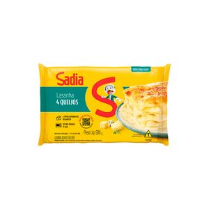 Lasanha Sadia Quatro Queijos 1kg