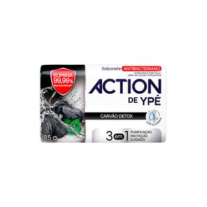 Sabonete Action de Ypê Antibacteriano Carvão Detox 85g