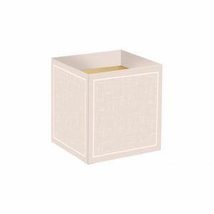 Cachepô Decorativo Quadrado Canvas Nude 1un
