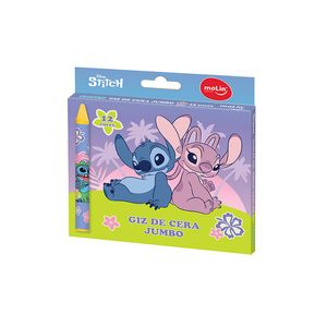 Giz de Cera Molin Stitch Jumbo com 12un