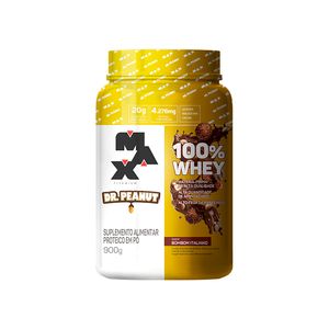 Suplemento Alimentar Max Titanium 100% Whey 20g Proteina + 4,4mgbcaa Bombom 900g