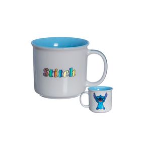 Caneca Zona Criativa Tom Stitch Branca 350ml un