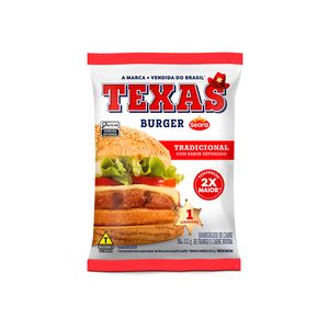 Hamburguer Seara Texas Burguer Tradicional Defumado 112g