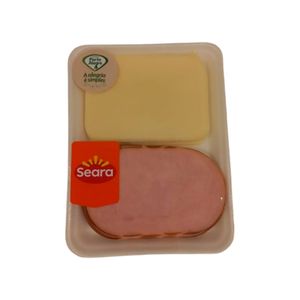 Kit Fácil Peito Peru Seara e Mussarela Porto Alegre Zero Lactose 500g