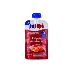 Papinha Papapá Carne, Arroz e Legumes 120g