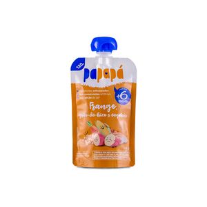 Papinha Papapá de Frango Grão de Bico e Vegetais 120g