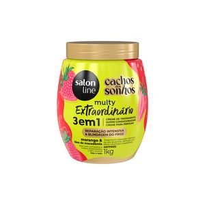 Creme Condicionador Salon Line Cachos dos Sonhos Morango 1kg