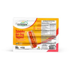Salsicha Goshen Hotdog Vegano 300g