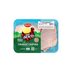 Sobrecoxa de Frango Seara Nho Bento Caipira Congelada 600g