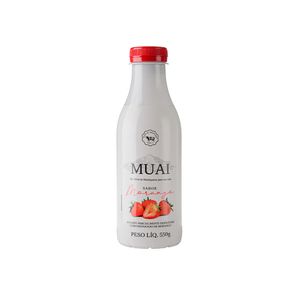 Iogurte Liquido Muai Parcialmente Desnatado Morango 550g
