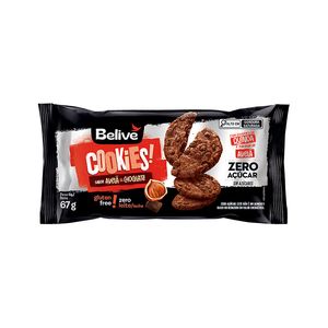 Cookie Belive Zero Açucar Lactose e Glúten Avelã e Chocolate 67g