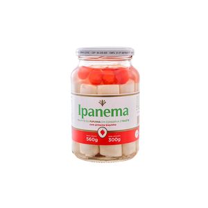 Palmito Ipanema Pupunha com Pimenta Biquinho Tolete 300g