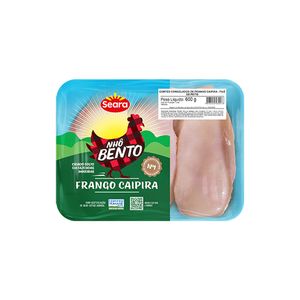 Filé de Peito de Frango Seara Nho Bento Caipira Congelado 600g