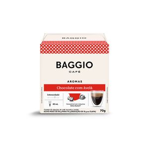 Café Baggio Aromas Chocolate com Avela com 10 Capsulas 70gr
