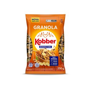 Granola Kobber Banana e Mel 250g
